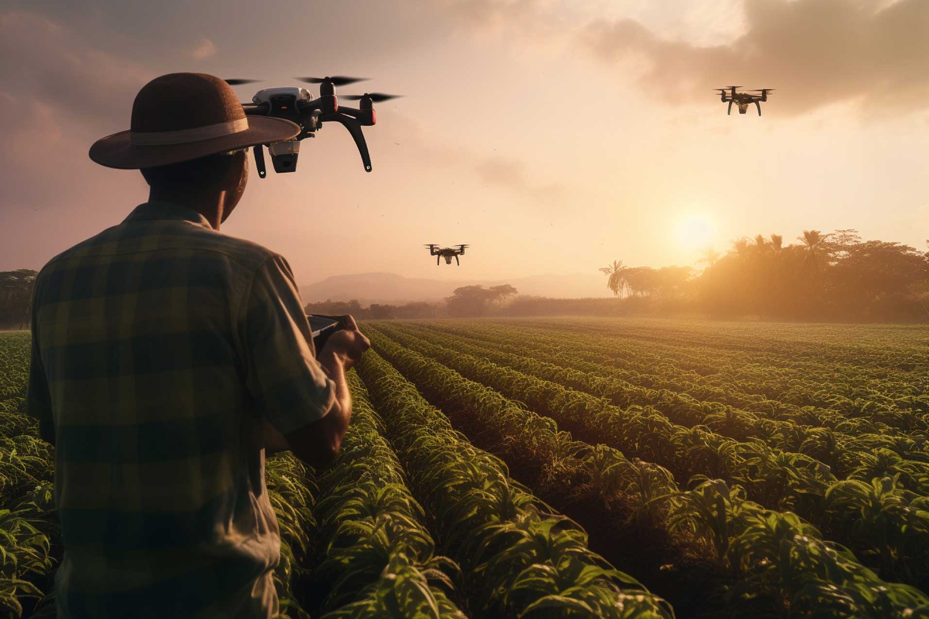 Drone inspection of industrial infrastructure